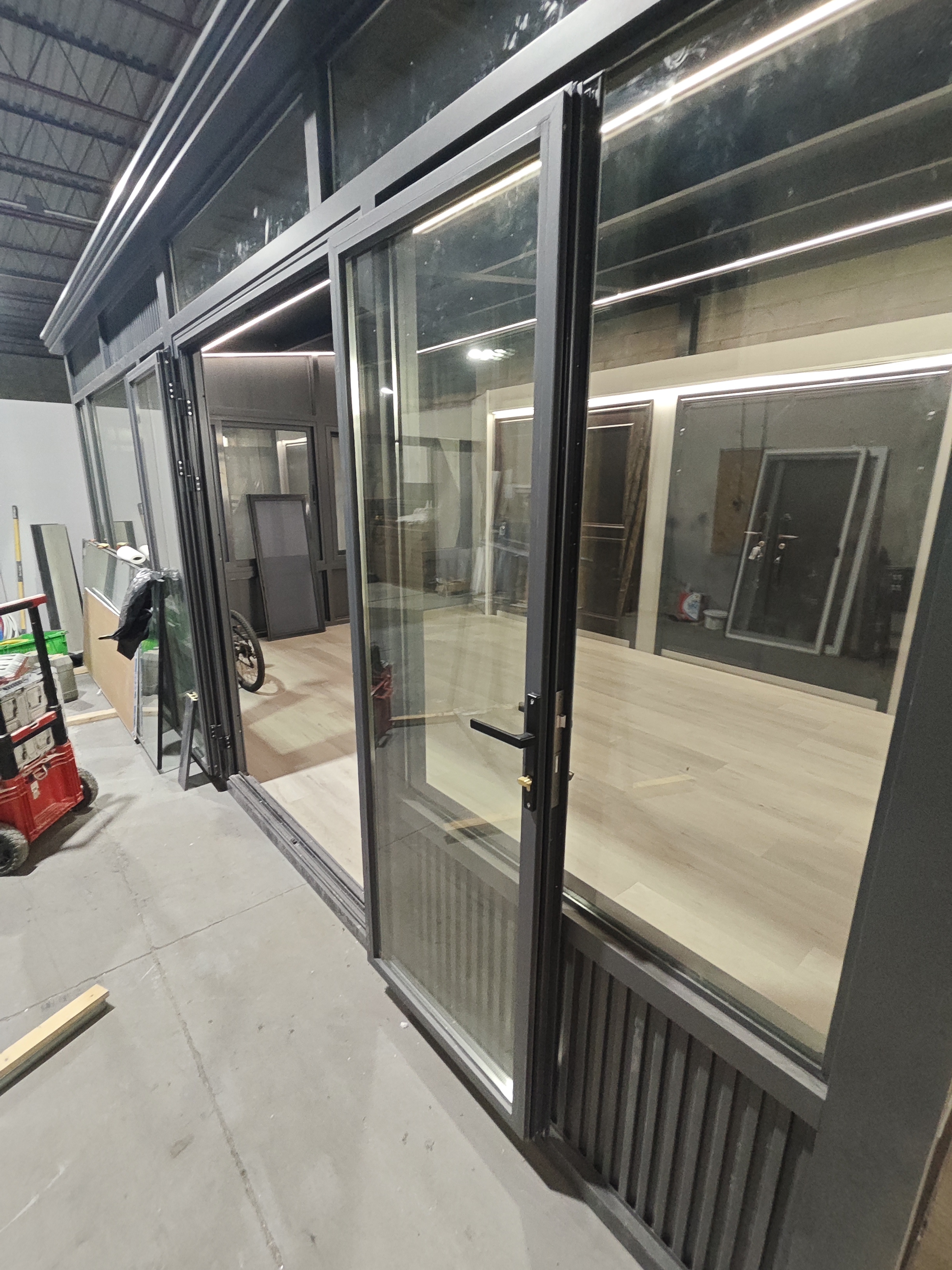 Heavy-Duty Aluminum Doors